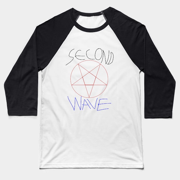 Second Wave 13 Baseball T-Shirt by Second Wave Apparel